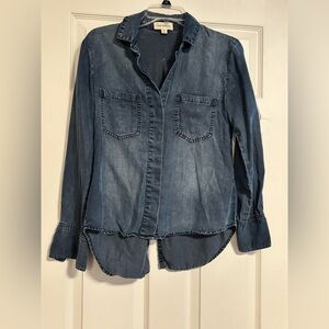 cloth & stone TENCEL™ Denim Shirt – XS – VGC